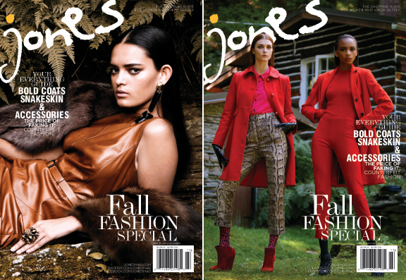 Jones Magazine Fall Covers