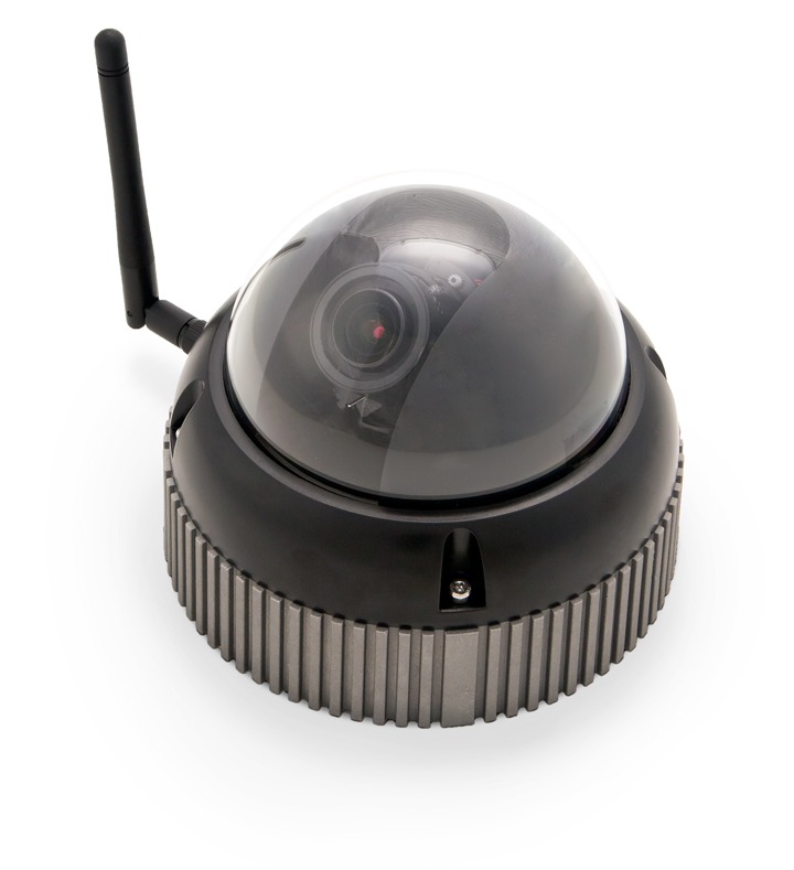 VIAAS Falcon HD Dome IP Camera-angled