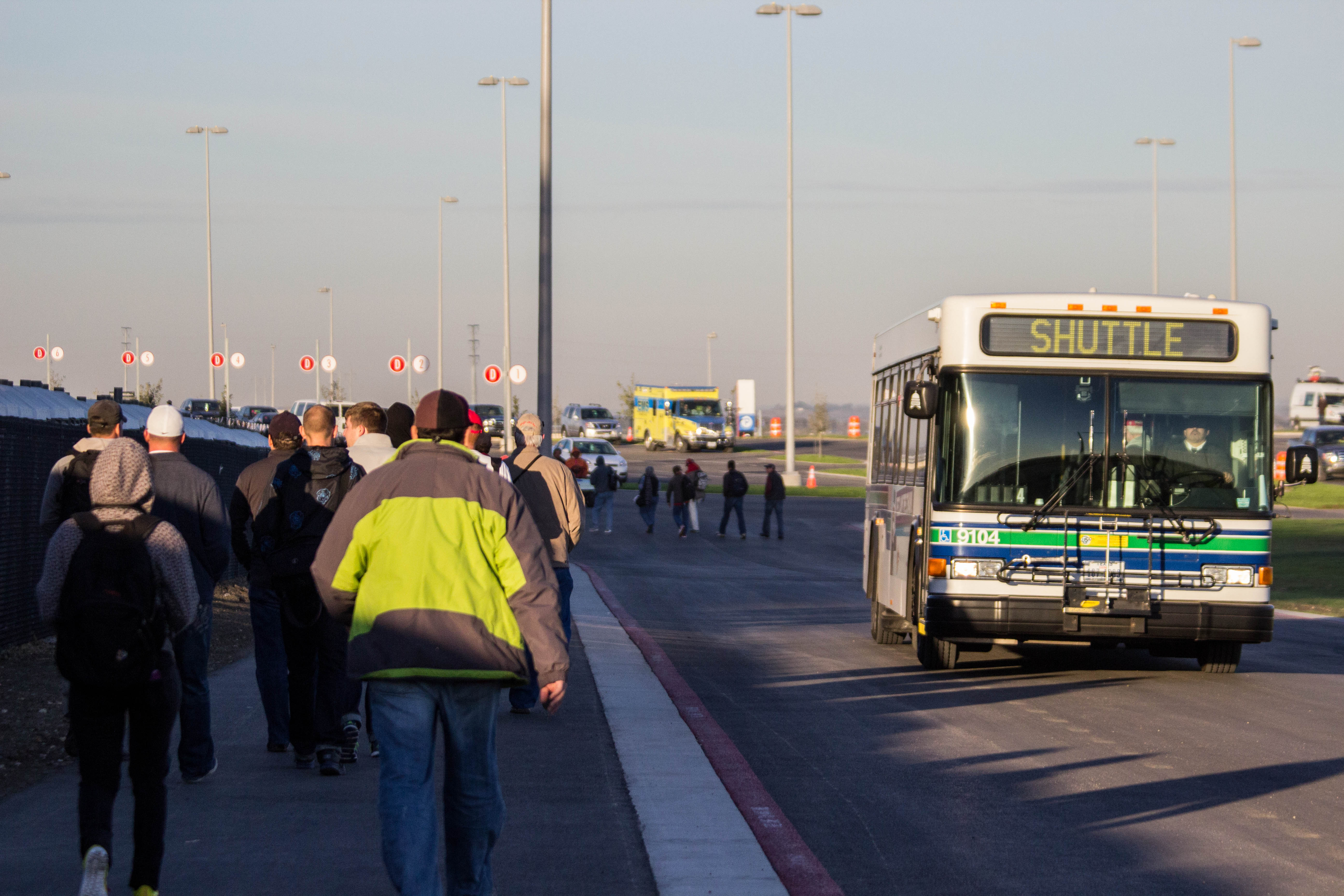 COTA F1 USGP Shuttles