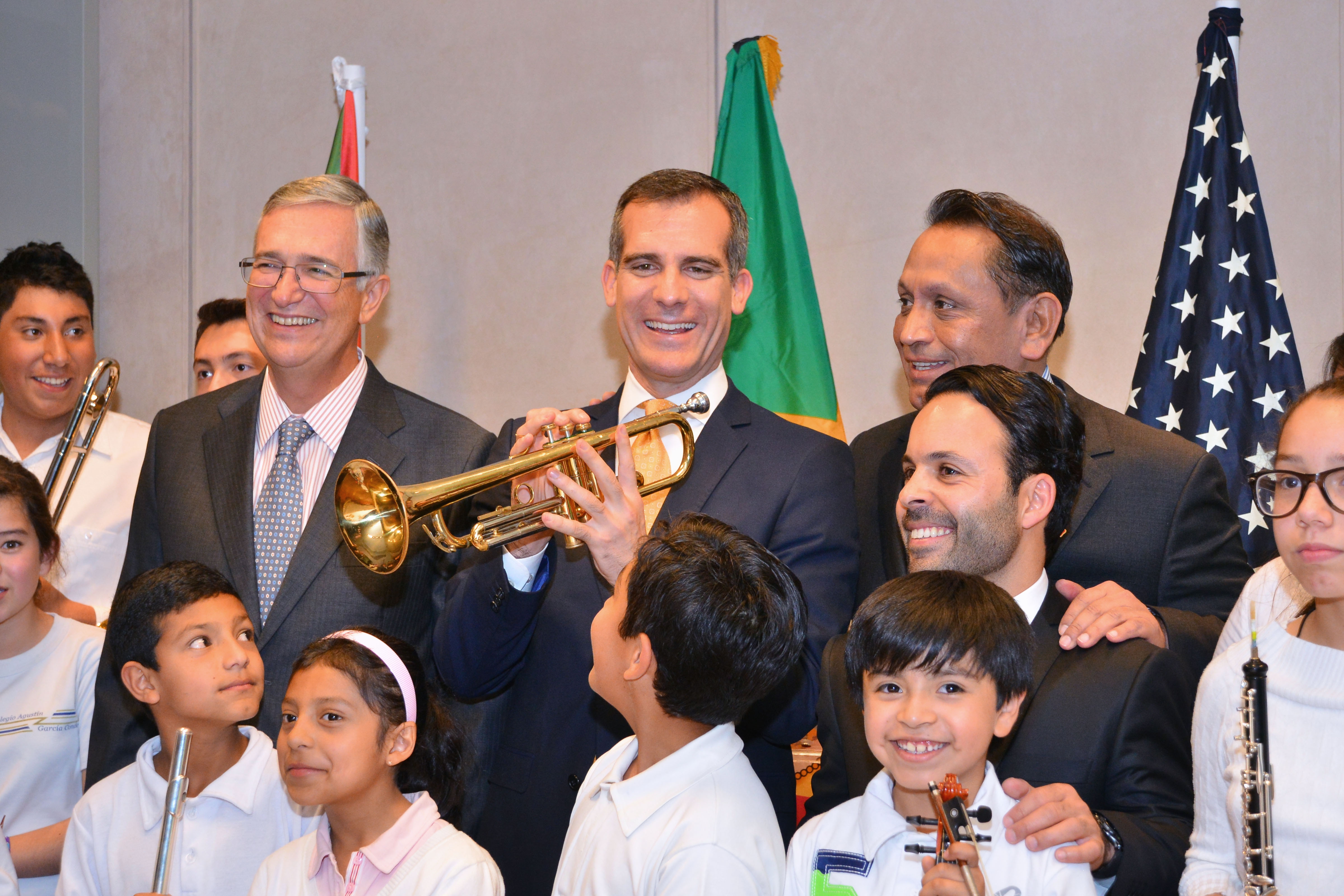 Eric Garcetti Gil Cedillo Andrew Nikou