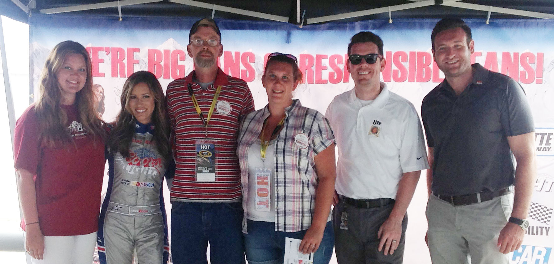 Responsibility photo at Coca-Cola 600