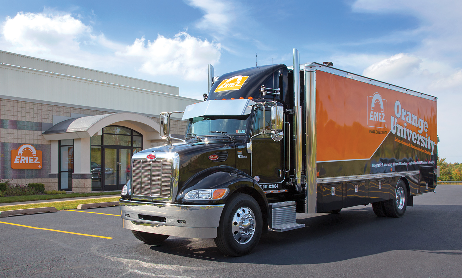 Eriez Orange University Metalworking Training Vehicle