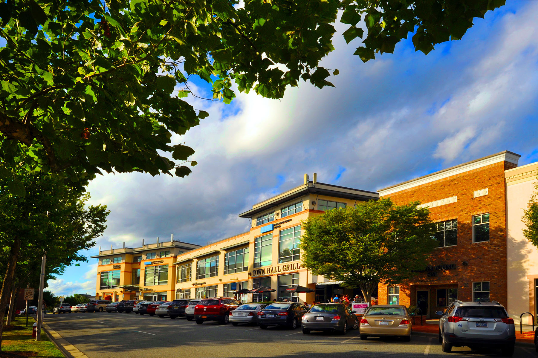 Market Street in Southern Village in Chapel Hill, NC courtesy of Chapel Hill Orange County Visitors Bureau