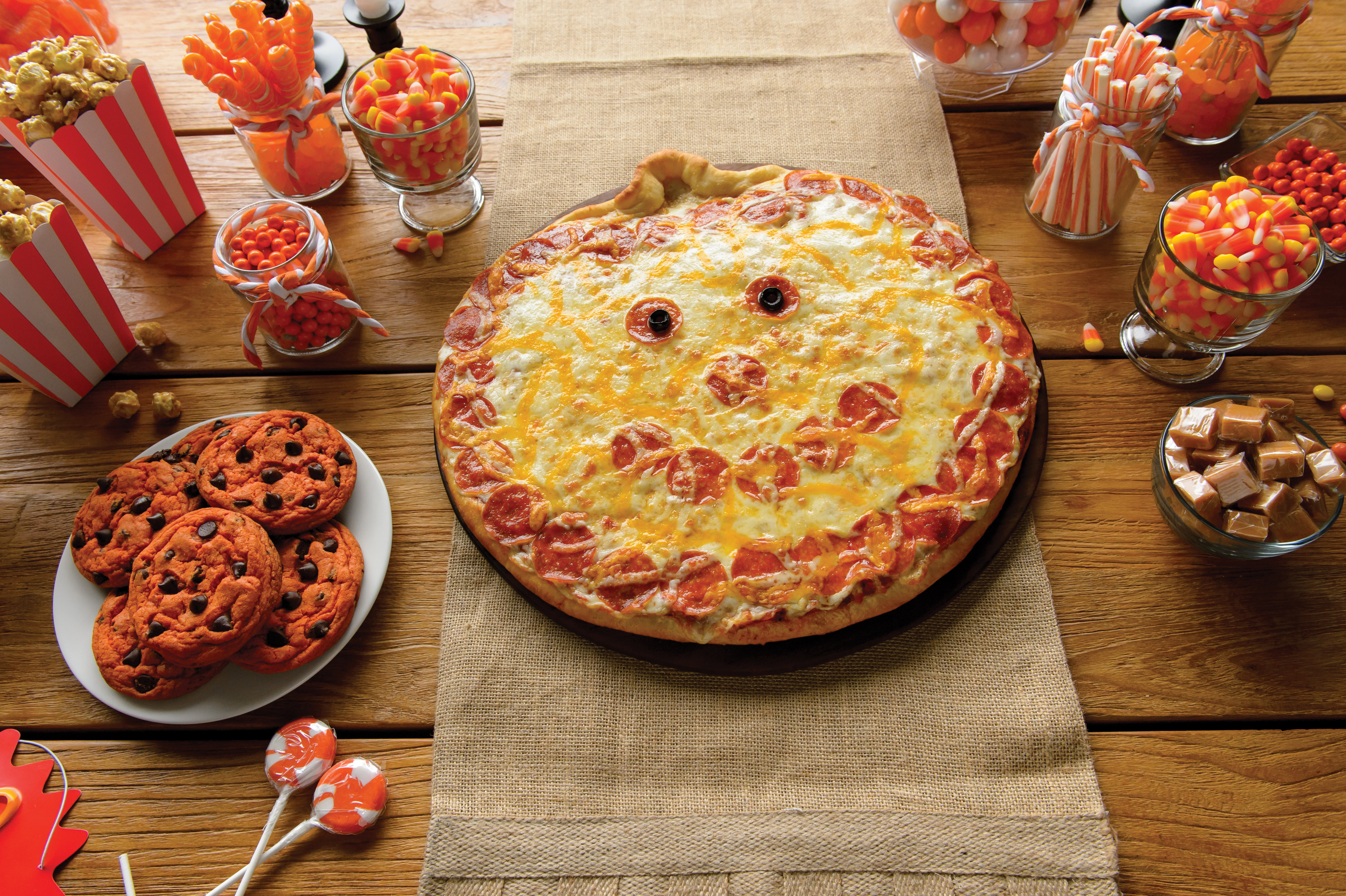 Papa Murphy's Jack-O-Lantern Pizza