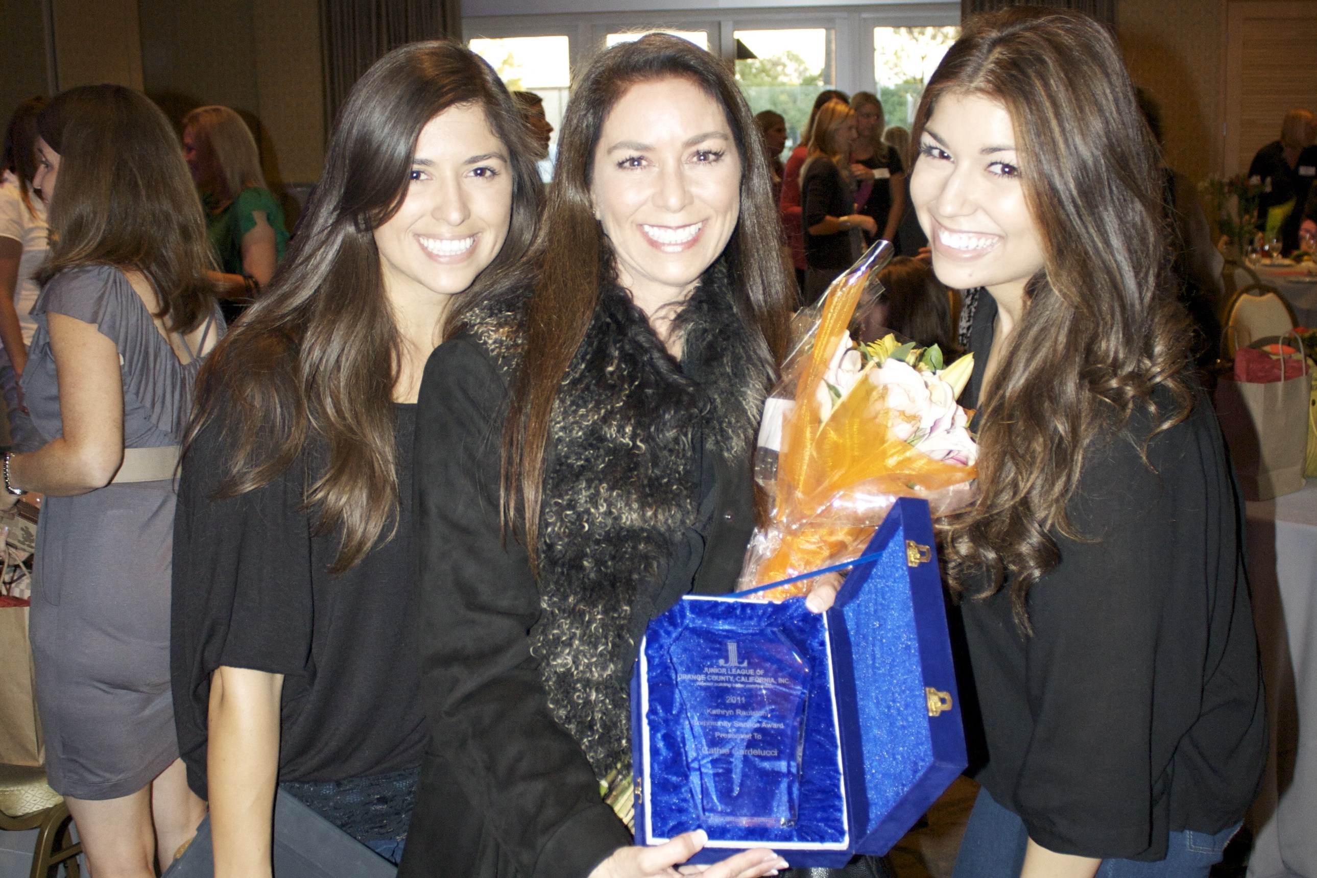 Jessica, Cathie and Catherine Cardelucci