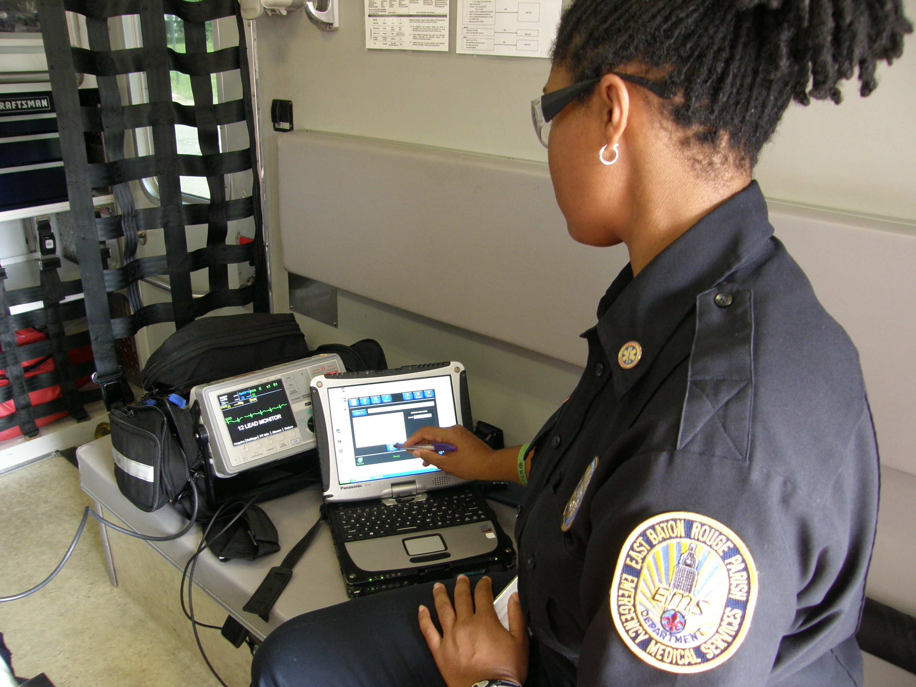 East Baton Rouge Parish Medic at Work