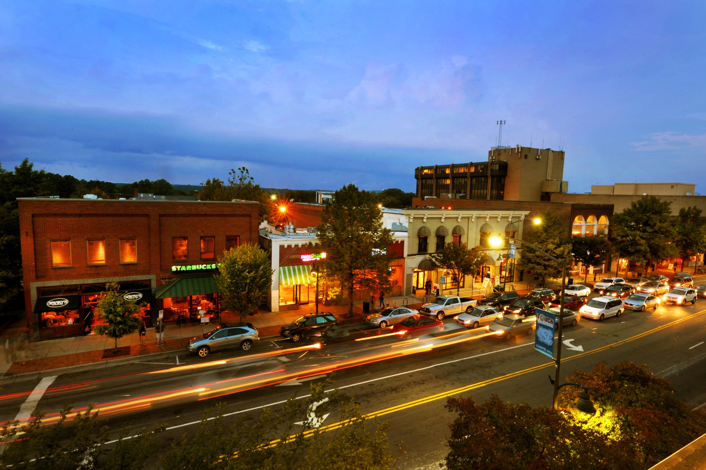 Franklin Street in Downtown Chapel Hill, NC