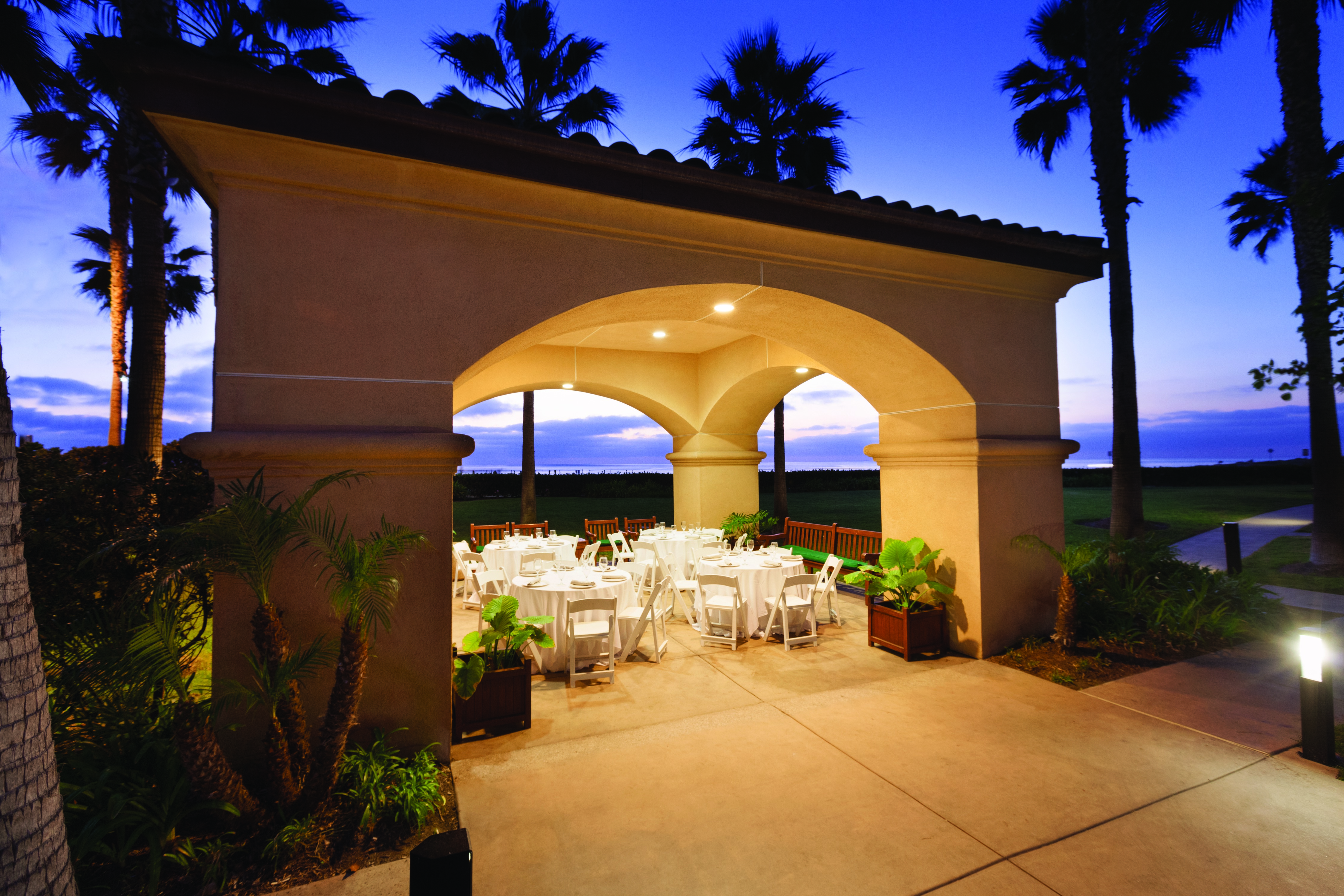 Carlsbad Hilton Garden Inn Beach Gazebo