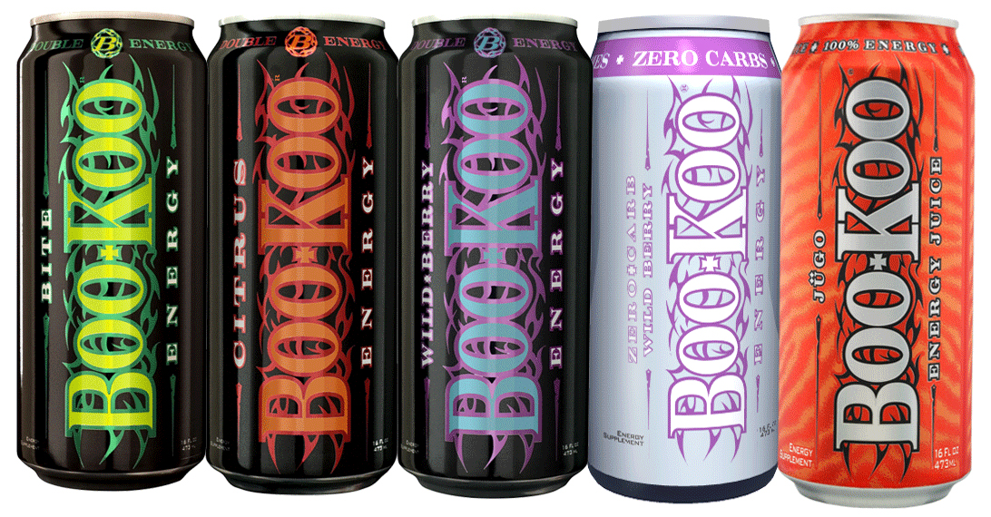 BooKoo Energy Drinks