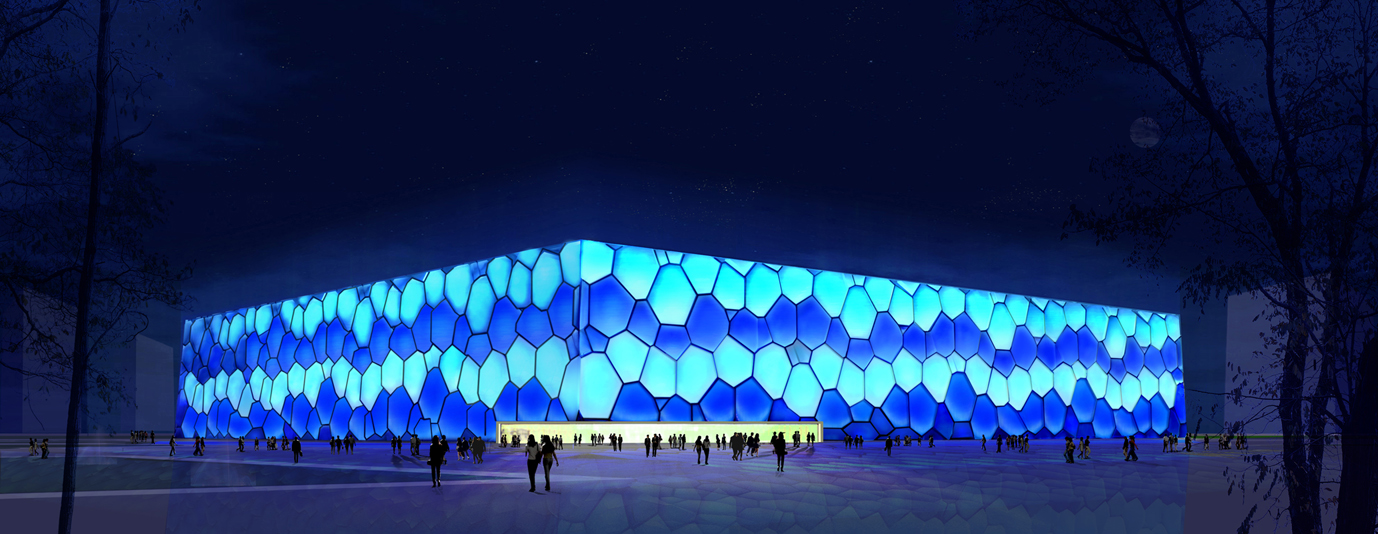 Beijing National Aquatics Centre (artist's concept)