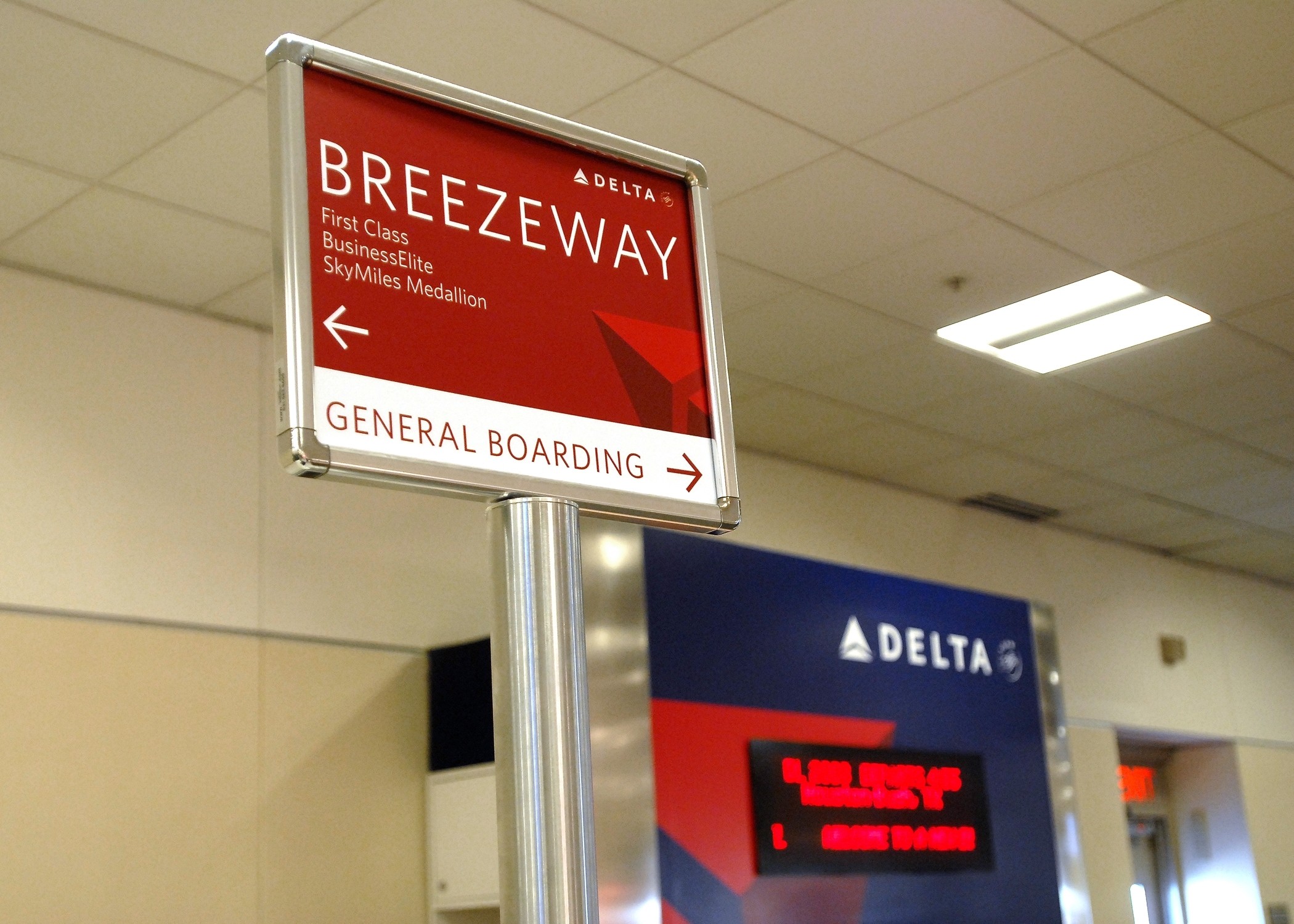 Delta's New Breezeway (sign)
