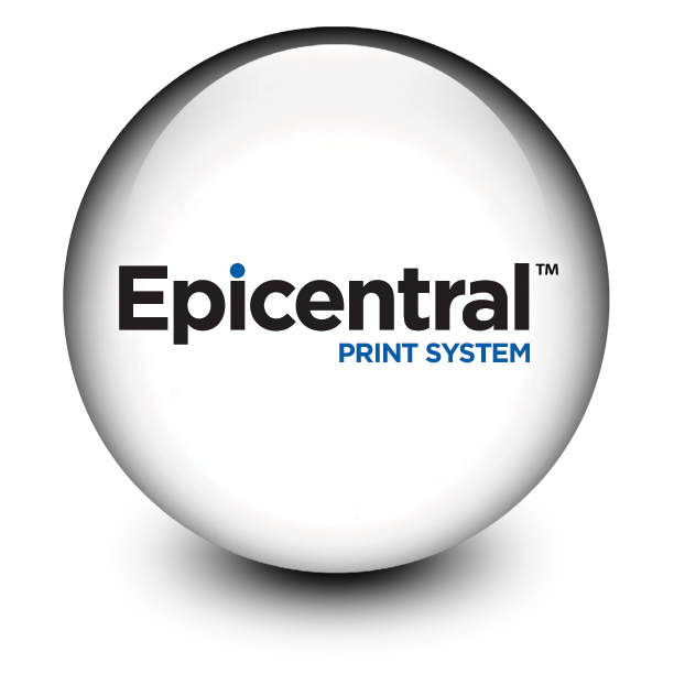 EPICENTRAL(tm) Print System Logo