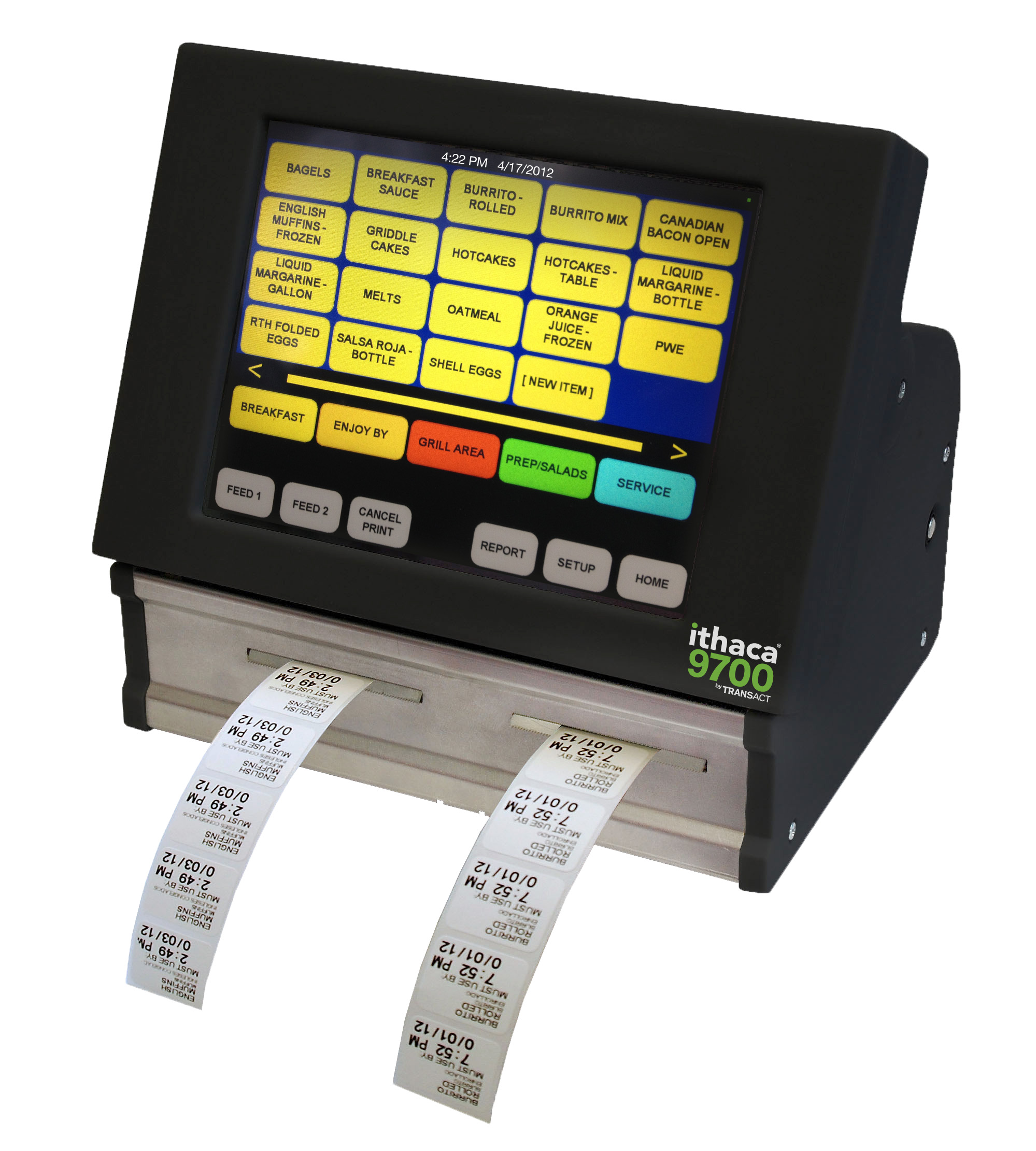 Ithaca 9700 Food Safety Terminal