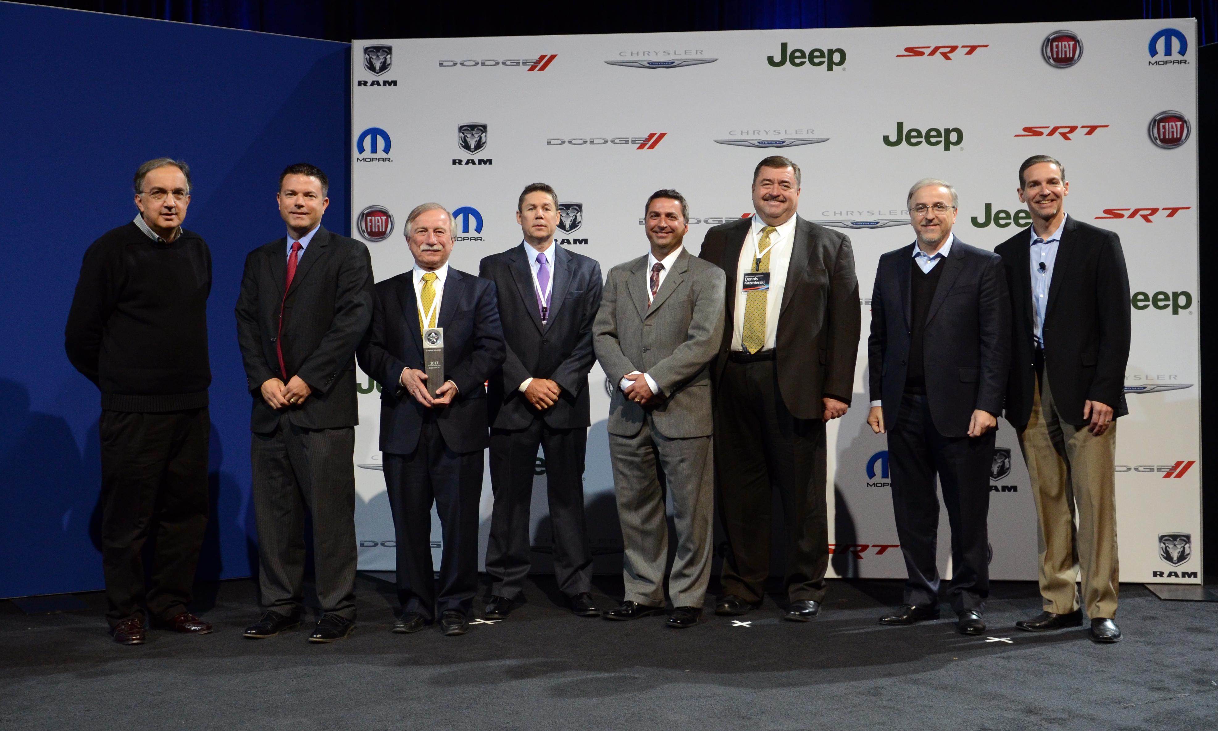 STRATTEC SECURITY CORPORATION Receives Supplier of the Year Award From Chrysler