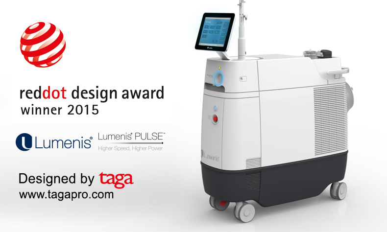 Red Dot Design Award Winner 2015: Lumenis Pulse 120H