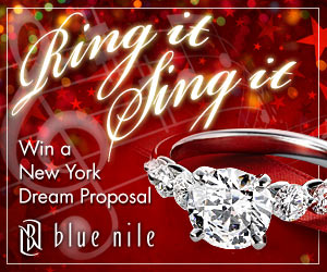 Blue Nile's "Ring It. Sing It." Contest Logo