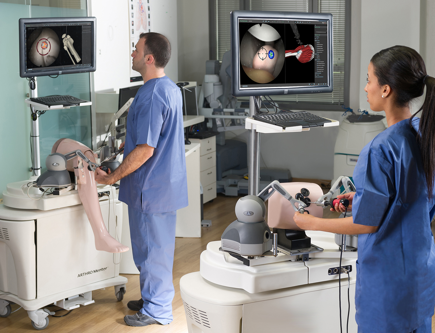 Simbionix(TM) ARTHRO Mentor(TM) arthroscopic training simulator