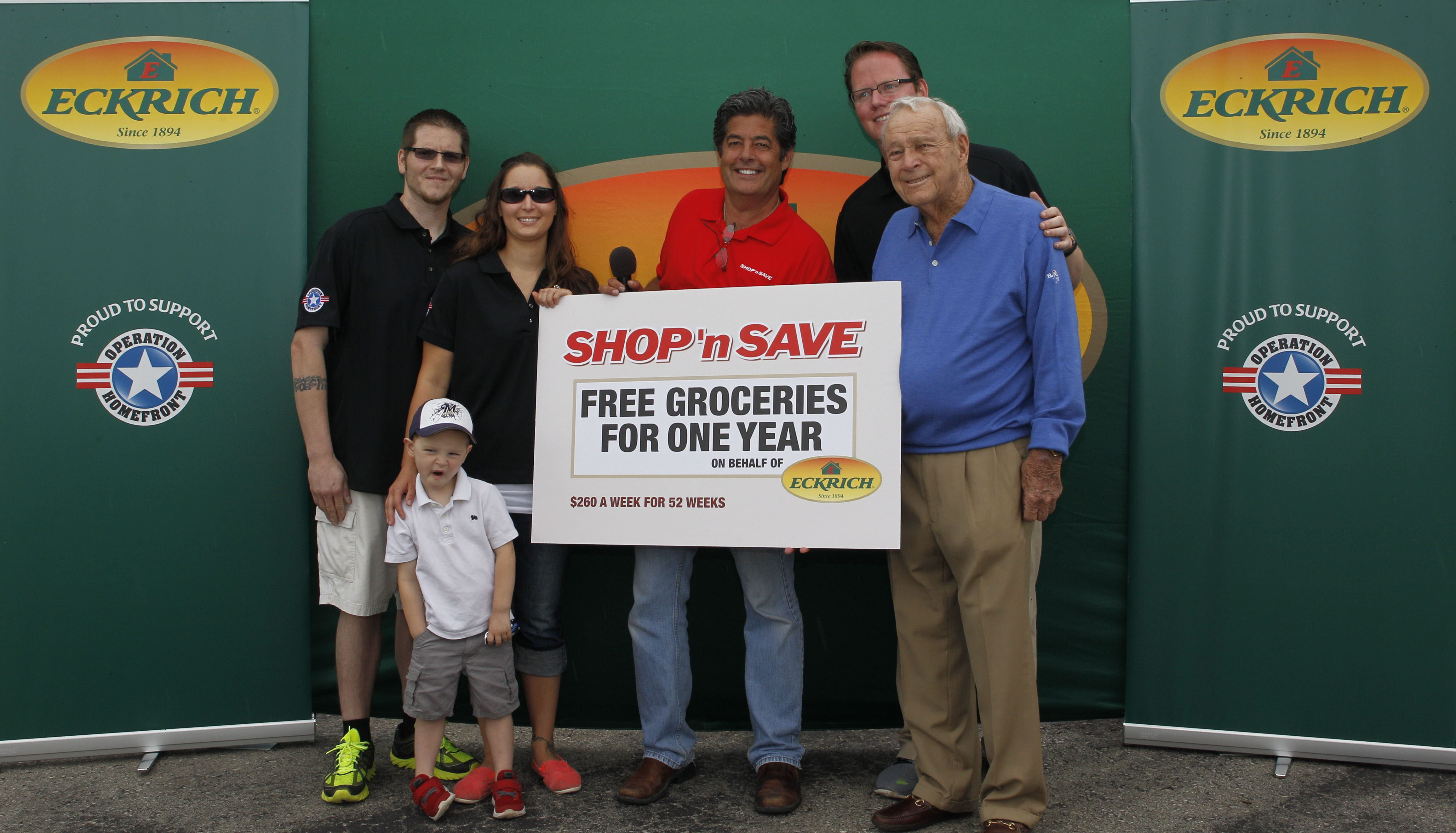 Eckrich and Shop 'n Save Partner to Give Back to Local Military Family