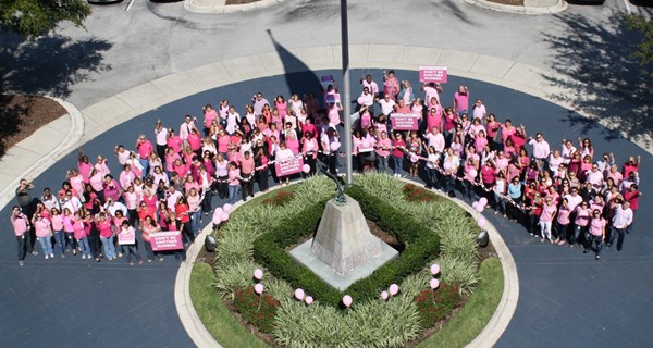 Team PSS Goes Pink for Breast Cancer Awareness Month