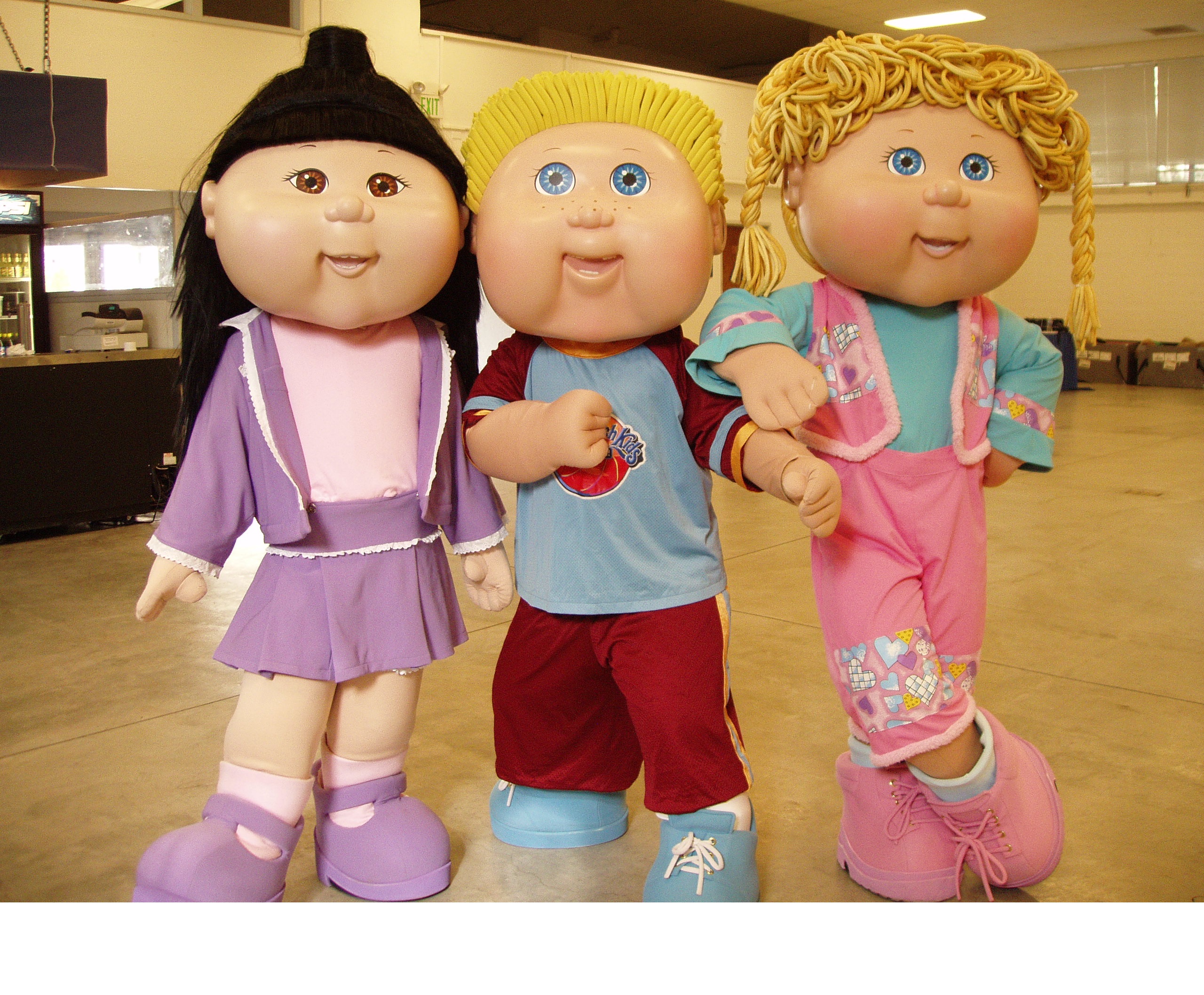 white cabbage patch doll