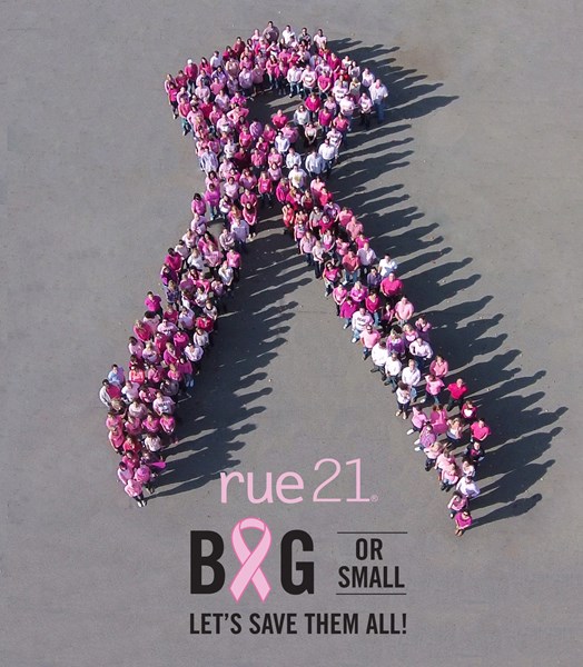 rue21 Breast Cancer Awareness Ribbon 