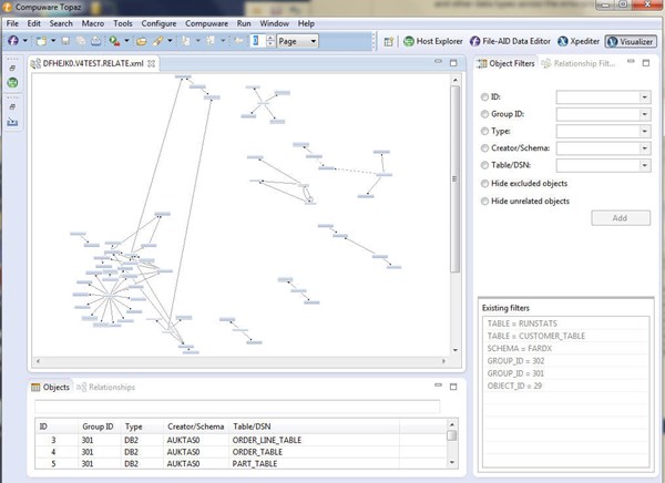 Topaz Relationship Visualizer