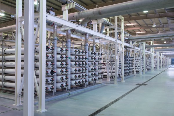 GE's reverse osmosis membranes at the Sulaibiya Wastewater Treatment and Reclamation Plant in Kuwait