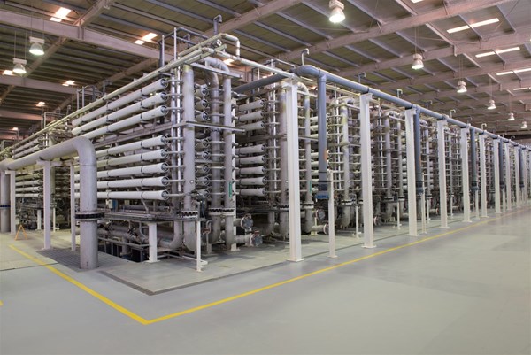 GE's reverse osmosis membranes at the Sulaibiya Wastewater Treatment and Reclamation Plant in Kuwait__