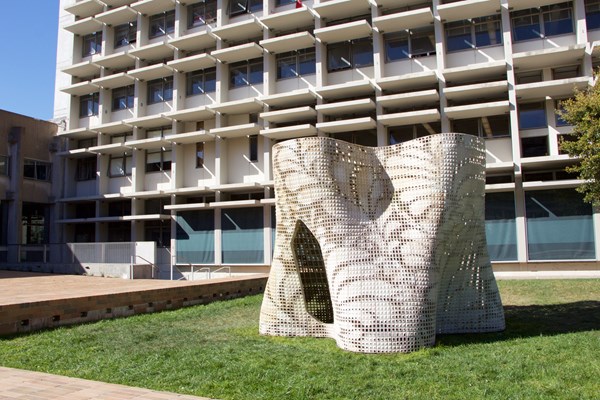 3D-Printed Cement Architectural Structure (a)