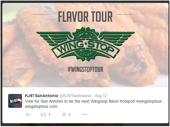 Wingstop Flavor Tour