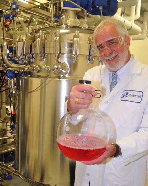 Hemispherx Biopharma's President Shows New Bioreactor