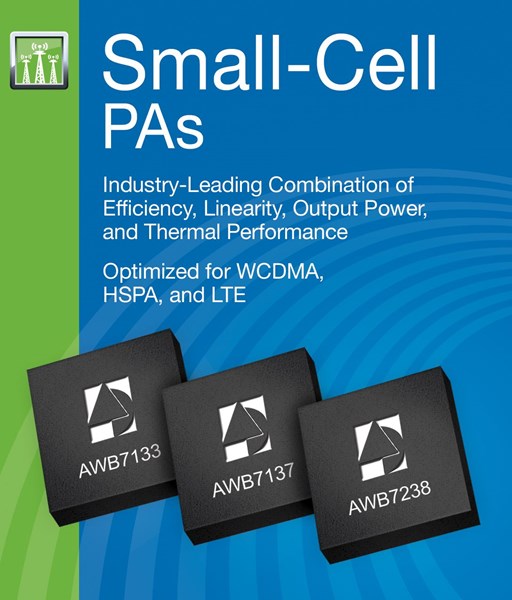 AWB7133, AWB7137, and AWB7238 Small-Cell PAs 