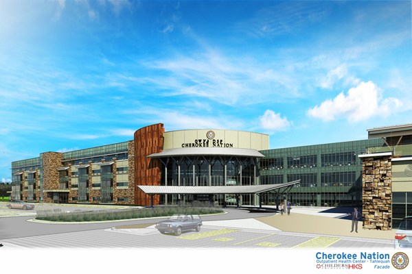 Cherokee Nation Outpatient Health Center Rendering