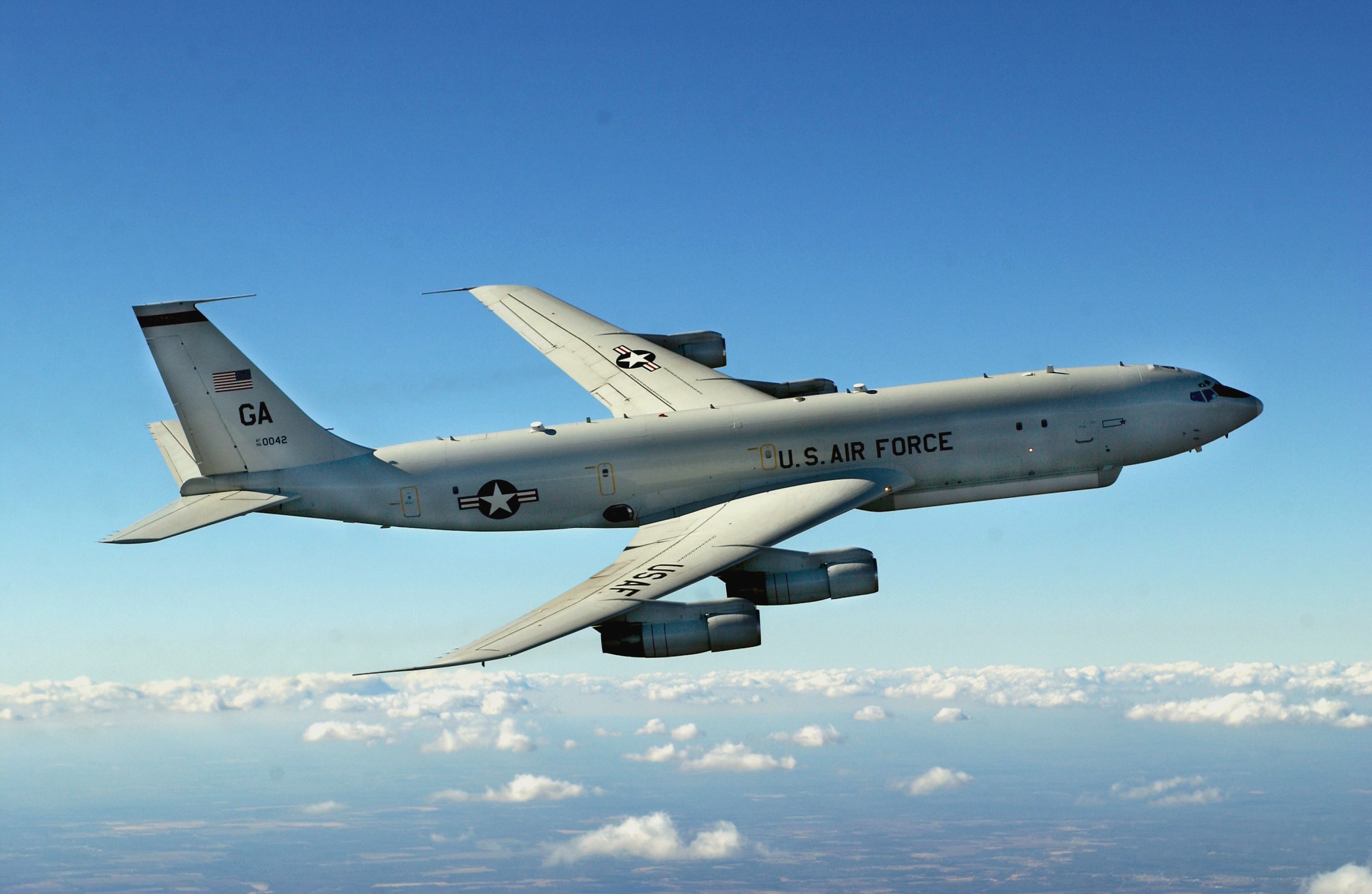 17th E-8C Joint Surveillance Target Attack Radar System (Joint STARS) aircraft