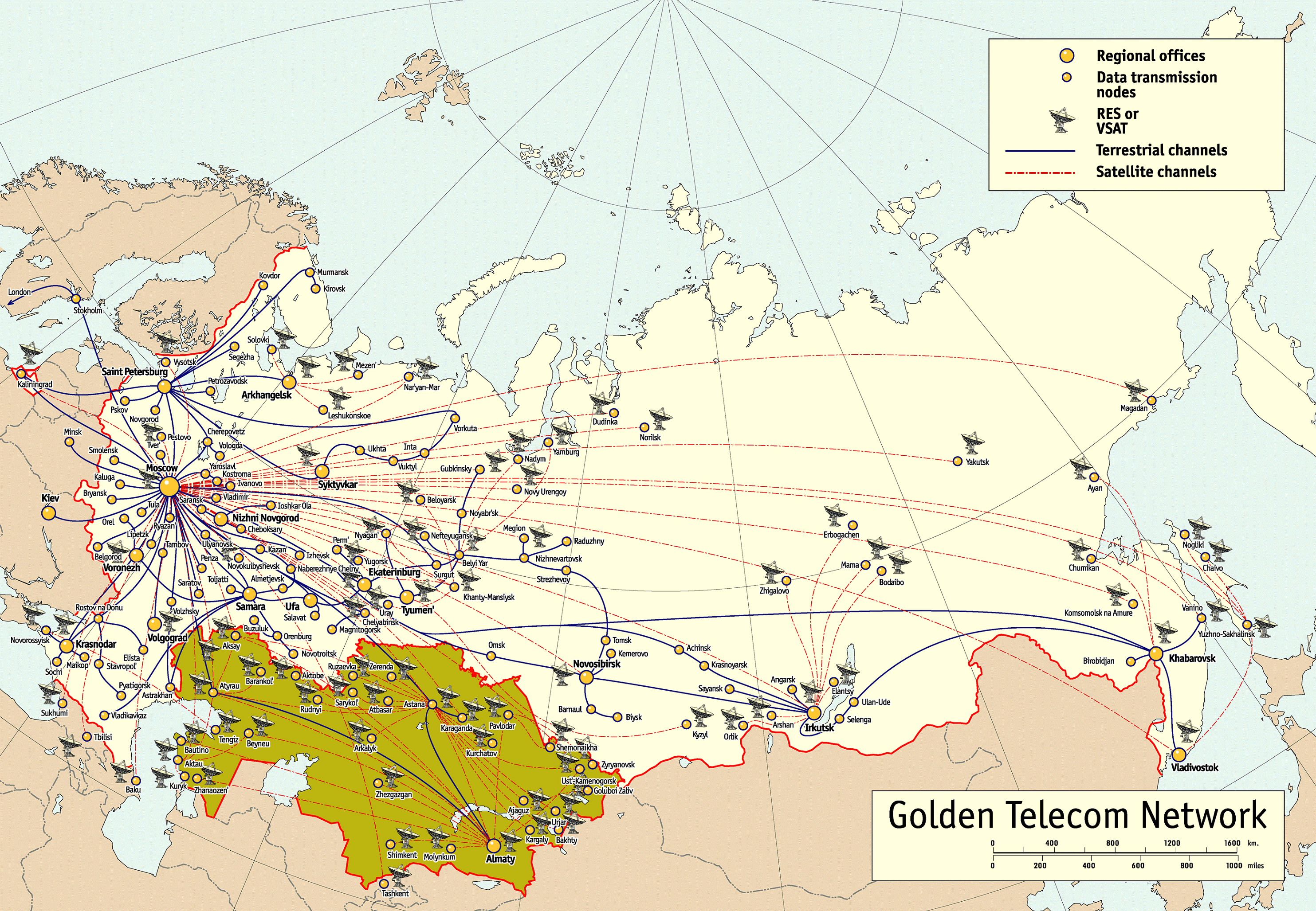 Gold telecom. Голден Телеком карта Россия. Центр управления сетью Голден Телеком.