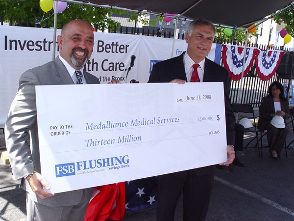 Flushing Savings Bank Finances State-of-the-Art Medical & Rehabilitation Service