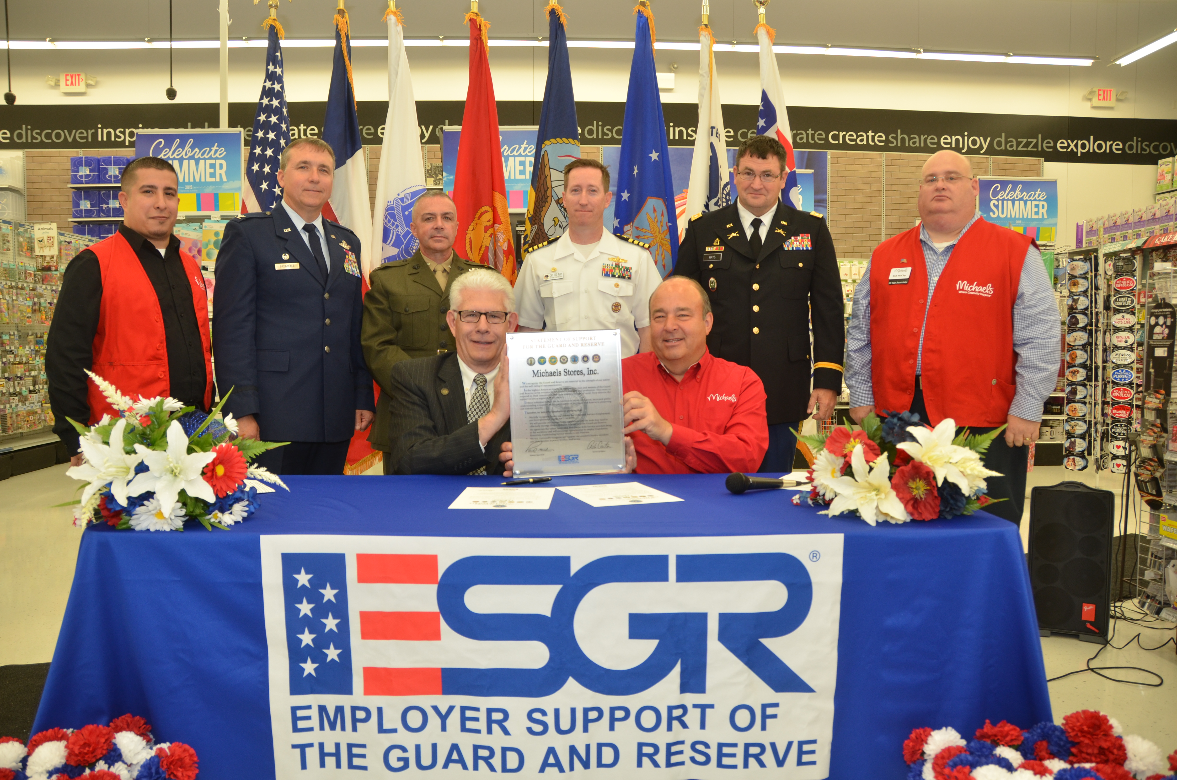 The Michaels Companies, Inc., Demonstrates Support for ESGR