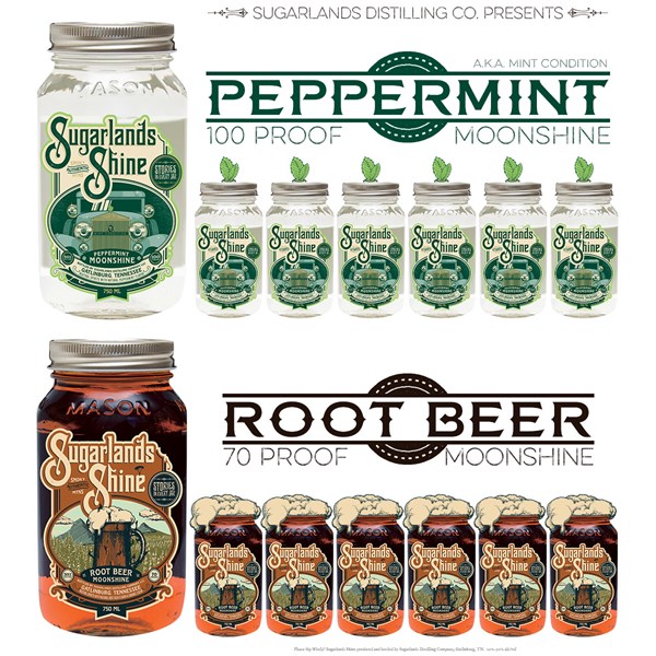 Peppermint and root beer