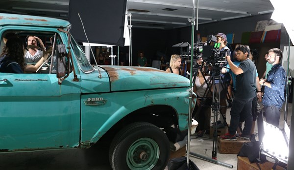 WEDU production team documents the making of the web series 'Sugar' being directed by Dylan McDermott and filmed by Ringling College students and grads. The segment will air in August on WEDU ARTS PLUS.