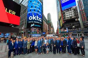 Okta, Inc. (Nasdaq: OKTA) Rang The Nasdaq Stock Market Opening Bell in Celebration of Its IPO